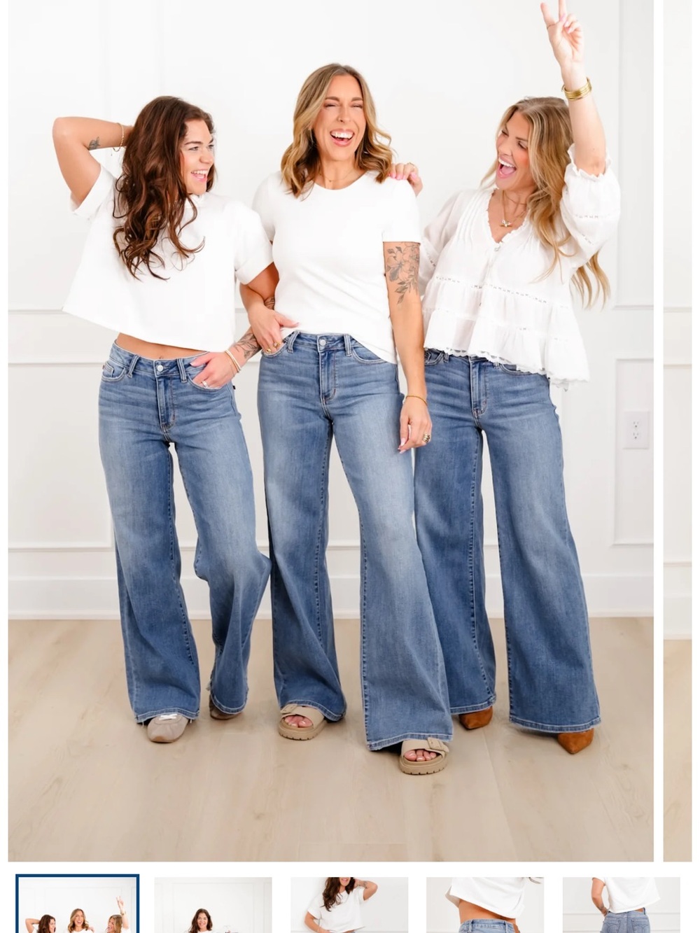 Judy Blue “the Lola” Light Blue Wide Leg - High Rise